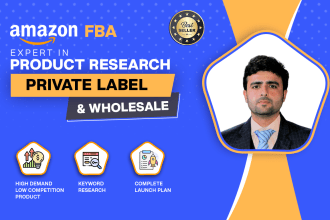do amazon fba product research for private label and wholesale product research