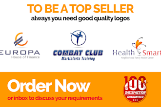 let me create your unique logo and brand