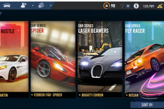 ui ux game design, attractive game ui ux, gui