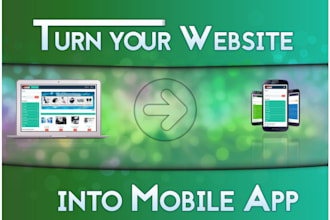 create your website android app