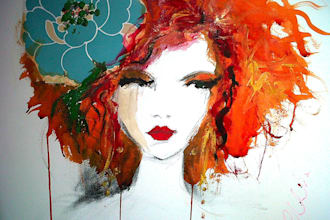 paint original art and deliver to you