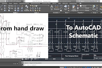 create a professional schematic diagram for your electrical wiring
