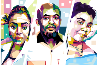 create your picture into wpap pop art