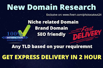 research new domain name for your business