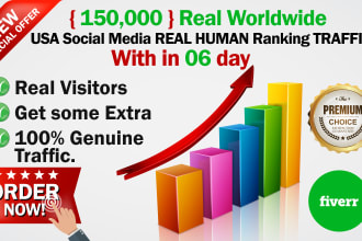 do 150,000 USA UK real targeted traffic to your website