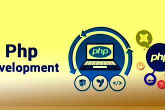 develop and design full website with advance PHP