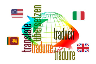 translate between sinhala, english and italian