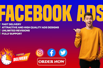 design custom facebook and instagram ads images