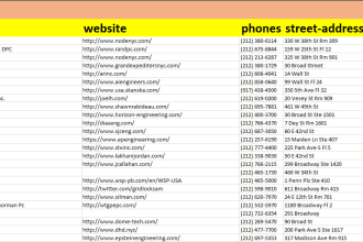 extract contact numbers and all the information of anyone