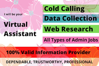 be your professional and best dependable virtual executive assistant
