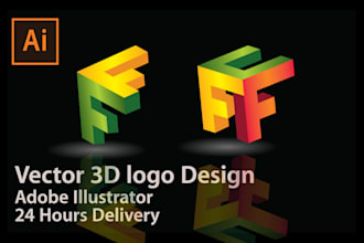 design 3d logo in 24 hours