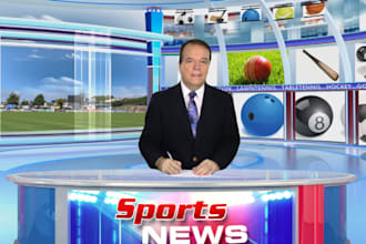 be a Pro Sports News Anchor Reporter