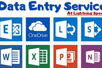 design editable google docs and data entry