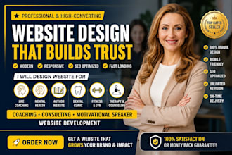 design life coaching website, consulting, motivational speaker trainer website