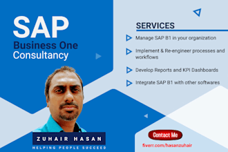 be your sap business one consultant