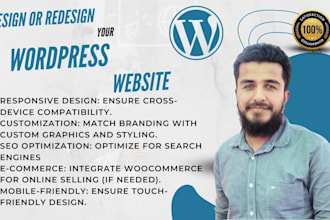 design responsive wordpress website with page builders