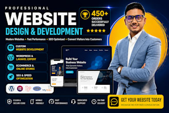 build a custom business website or web application from scratch