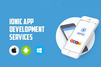 create a ionic hybrid mobile app from scratch
