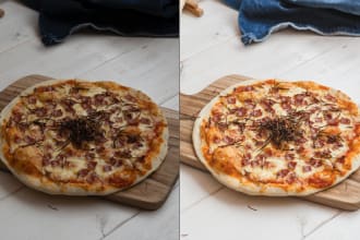 edit your food photography in lightroom and photoshop