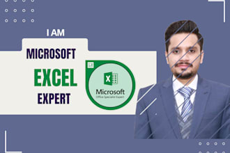 do any task in microsoft excel