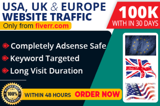 send usa,uk,europe keyword target web traffic