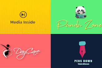 design modern flat minimalist logo