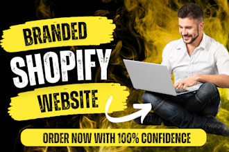 design profitable shopify website, shopify store or shopify dropshipping store