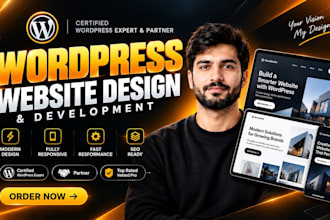 design and develop a professional wordpress website design