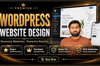 design or redesign a professional wordpress website for your business