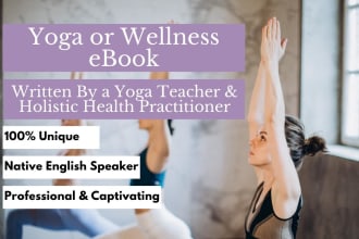 write a custom yoga or wellness ebook