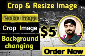 do accurate crop or resize images for you