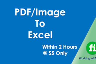 type or convert PDF to excel and word
