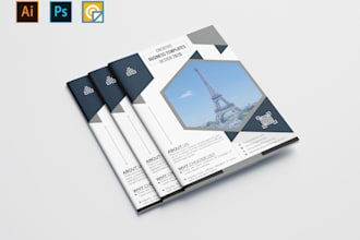 do amazing pdf, brochure,catalog, proposal,profile or report