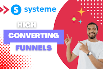 build a complete sales funnel in systeme io