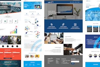 created logo and website jimdo or wordpress