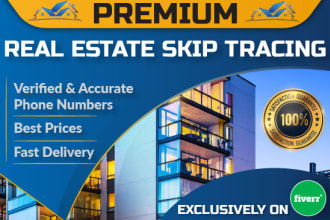 do accurate real estate skiptracing within 24 hours