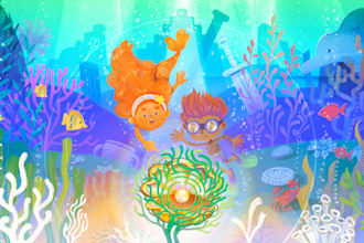 draw unique childrens picture book illustrations