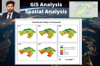 do gis mapping with network, geostatistical, spatial analysis