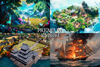 do the landscape illustration or concept art for you