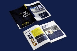 design professional flyer, brochure, catalogue, social media