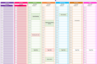 design custom planner, calendar or journal