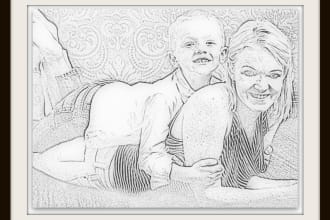 transform your photo into a sketch