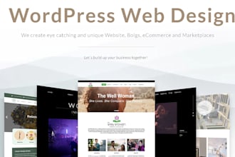 Best Price!  design professional responsive websites, blogs and shops
