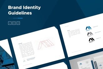 design logo and branding style guide for your company