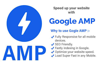 convert any webpage to google amp HTML, fix amp errors