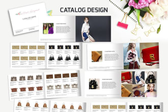 design product catalog, brochure, or lookbook