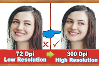resize photo, change dimensions to high resolution 300 dpi
