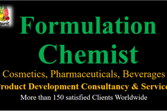 be your formulation chemist for product development