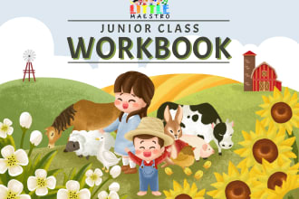 create amazing children book illustration
