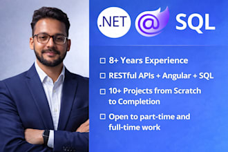 be your angular and asp net core developer